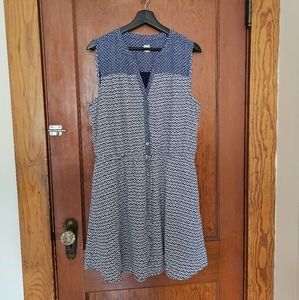 Blue floral GAP dress | Size large